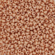 Perles rocailles Preciosa 11/0 2 mm - Terra Pearl - Caramel Ice x20g