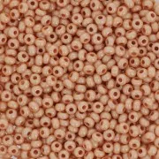 Perles rocailles Preciosa 11/0 2 mm - Terra Pearl - Caramel Ice x20g
