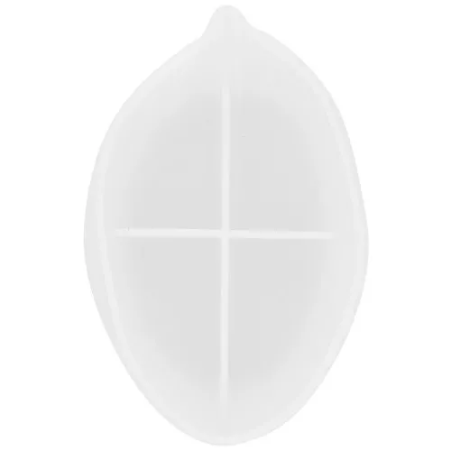 Moule silicone pour réaliser une coupelle forme feuille 15x10 cm x1