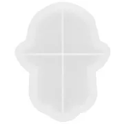 Moule silicone pour réaliser une coupelle forme main de Fatma 16x12.5 cm x1