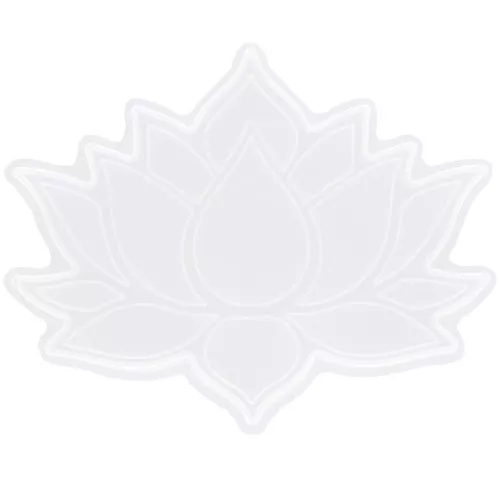 Moule silicone pour réaliser une coupelle forme fleur de lotus 15x12 cm x1