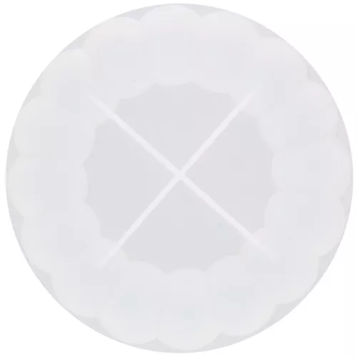 Moule silicone pour réaliser un sous-verre forme fleur 13 cm x1