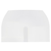 Moule silicone pour réaliser un bougeoir forme U asymétrique 7x10 cm x1