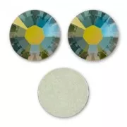 Strass à coller en cristal PureCrystal 3 mm Crystal Iridescent Green x36