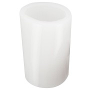 Moule silicone pour réaliser un vase rainuré 8x4 cm x1
