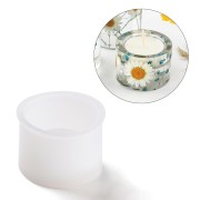 Moule silicone pour réaliser un bougeoir rond 5.5 cm x1|raw }}