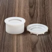 Moule silicone pour réaliser une boîte de rangement ronde 5 cm x1