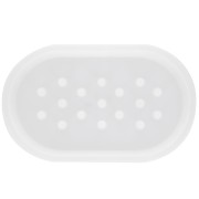 Moule silicone pour réaliser un plateau ovale présentoir à bague 24.5x15 cm x1