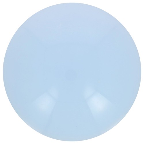 Cabochon rond en acrylique opaque 14 mm - Bleu ciel x1