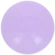 Cabochon rond en acrylique opaque 14 mm - Lilas x1