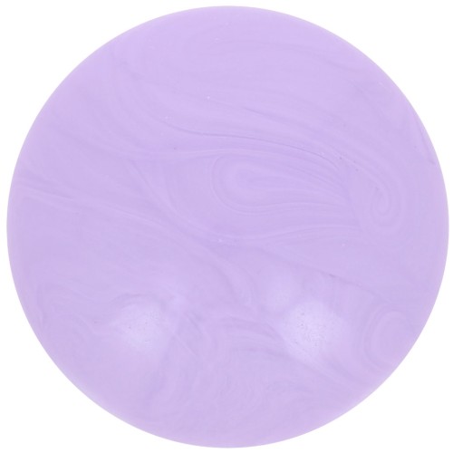Cabochon rond en acrylique opaque 14 mm - Lilas x1