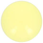 Cabochon rond en acrylique opaque 14 mm - Jaune pâle x1|raw }}