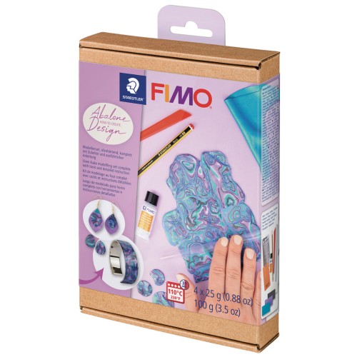 Kit de modelage Fimo - Effet Abalone