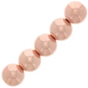 Perles rondes 3 mm Rose Gold filled (or laminé)  x10|raw }}