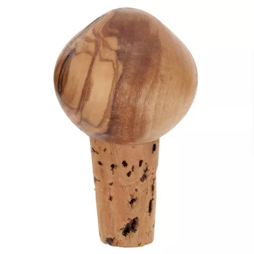 Bouchon conique en bois décoratif - Bouchon Léa par Puca® 72x43 mm à customiser x1