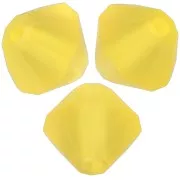 Perles toupies Preciosa - Rondelle Bead 5 mm - Citrine Matt x12