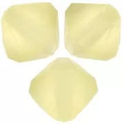 Perles toupies Preciosa - Rondelle Bead 5 mm - Jonquil Matt x12