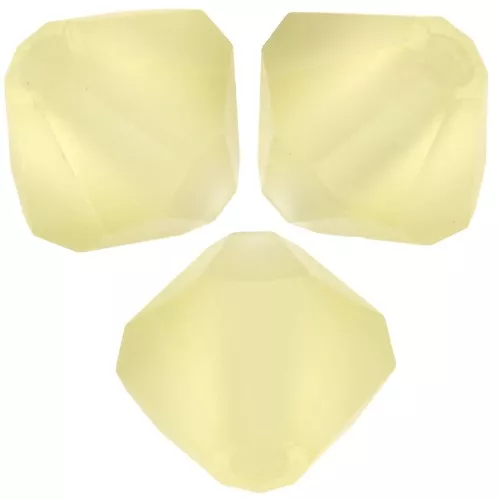 Perles toupies Preciosa - Rondelle Bead 5 mm - Jonquil Matt x12