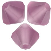 Perles toupies Preciosa - Rondelle Bead 5 mm - Amethyst Matt x12