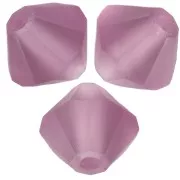 Perles toupies Preciosa - Rondelle Bead 5 mm - Amethyst Matt x12