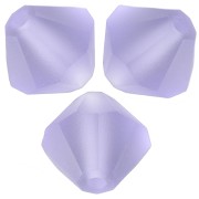 Perles toupies Preciosa - Rondelle Bead 5 mm - Tanzanite Matt x12