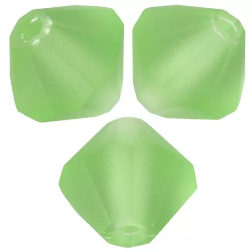 Perles toupies Preciosa - Rondelle Bead 5 mm - Peridot Matt x12