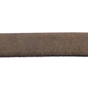 Lacet cuir 10 mm Bronze x30cm