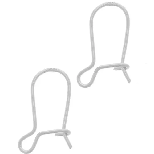 Boucles d'oreilles crochets dormeuses 13 mm - Argent 925 x4