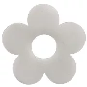 Pendentifs fleur 16 mm - Acier inoxydable 316L x2