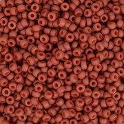Rocaille Miyuki 11/0 2315 - Mat Opaque Terra Cotta x100g