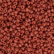 Rocaille Miyuki 11/0 2315 - Mat Opaque Terra Cotta x100g