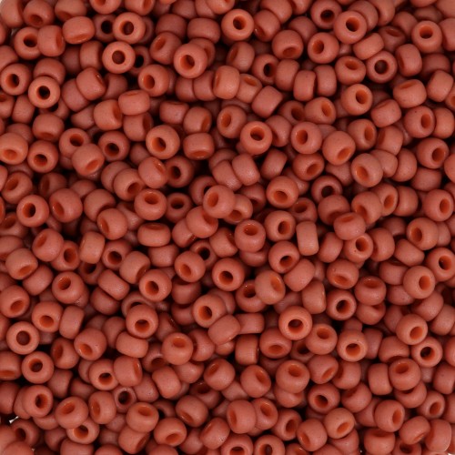 Rocaille Miyuki 11/0 2315 - Mat Opaque Terra Cotta x100g