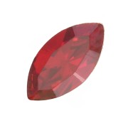 Navettes PureCrystal 4228 6x3 mm Crystal Red Magma x4|raw }}