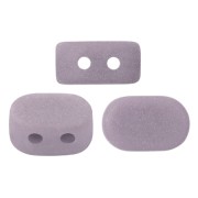 Perles en verre Lipsi® par Puca® 4x6 mm - Opaque Amethyst Mat x10g