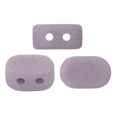 Perles en verre Lipsi® par Puca® 4x6 mm - Opaque Amethyst Mat x10g