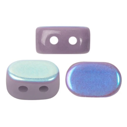 Perles en verre Lipsi® par Puca® 4x6 mm - Opaque Amethyst AB x10g