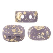 Perles en verre Lipsi® par Puca® 4x6 mm - Opaque Amethyst Splash x10g|raw }}