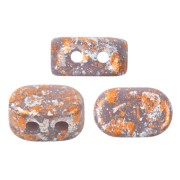 Perles en verre Lipsi® par Puca® 4x6 mm - Opaque Amethyst Tweedy x10g|raw }}