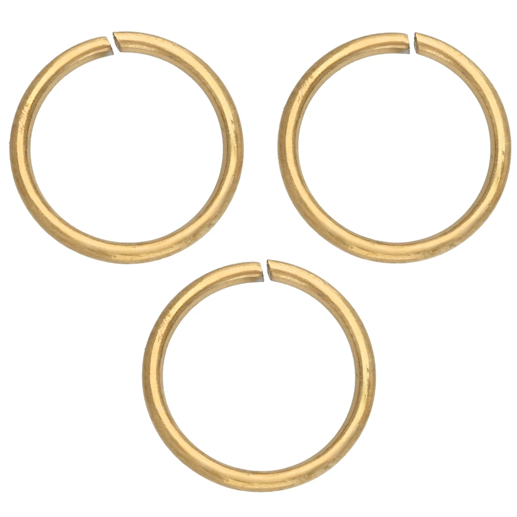Lot De 10 Anneaux Doubles Ouverts En Acier Inoxydable 15mm - Porte-clefs, DIY