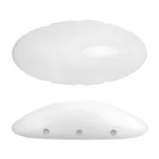 Athos 3D 3 trous® par Puca® 20x10 mm - Opaque White x1
