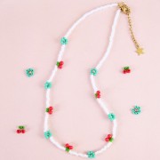 Fermoir mousqueton 10 mm chainette d'extension avec étoile - Acier inox 304L x1