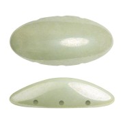 Athos 3D 3 trous® par Puca® 20x10 mm - Opaque Light Green Ceramic Look x1|raw }}