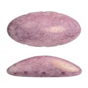 Athos 3D 3 trous® par Puca® 20x10 mm - Opaque Light Rose Ceramic Look x1