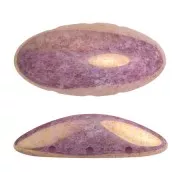 Athos 3D 3 trous® par Puca® 20x10 mm - Opaque Lilas Ceramic Look x1