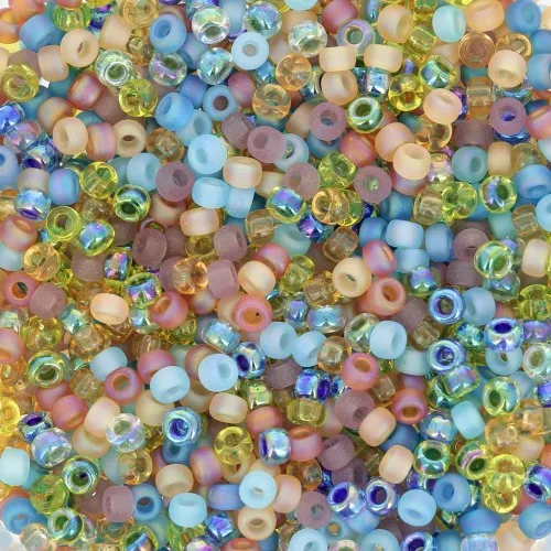 Mix de rocailles Miyuki 11/0 MIX-25 - Fields of France x8gr
