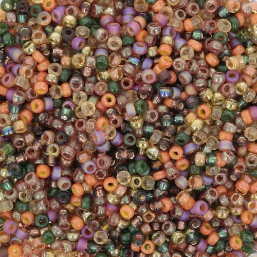 Mix de rocailles Miyuki 15/0 MIX-03 - Canyon x8gr