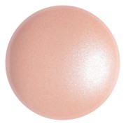 Cabochon rond en verre par Puca® 25 mm - Light Peach Pearl x1|raw }}
