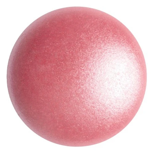 Cabochon rond en verre par Puca® 25 mm - Pink Pearl x1
