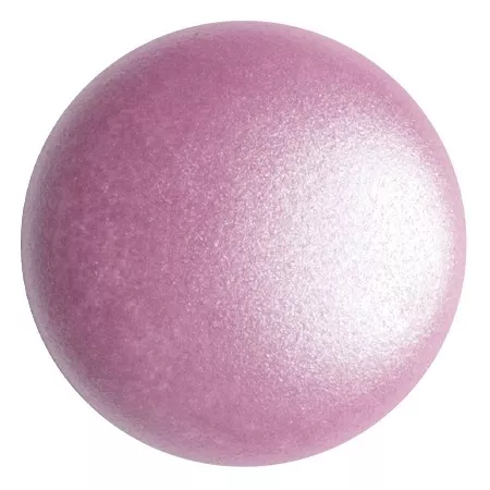 Cabochon En Verre Rond 25mm Couleur Gris Bronze Opaque - Pour Bijoux Et Loisirs Créatifs