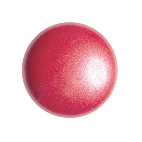 Cabochon rond en verre par Puca® 18 mm - Coral Pearl x1